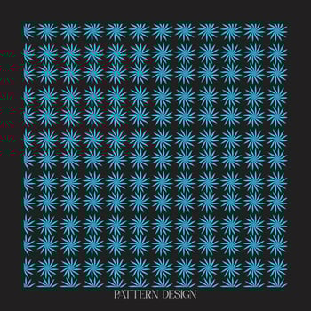 pattern with flowers vector