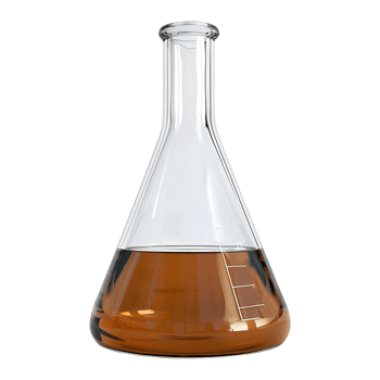 AI generated Lab Conical Flask on Transparent background - Ai Generated png