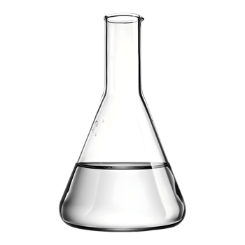 AI generated Lab Conical Flask on Transparent background - Ai Generated png