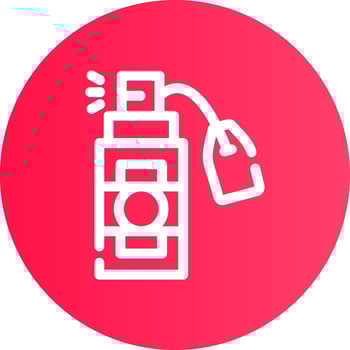 Perfume Creative Icon Design vector