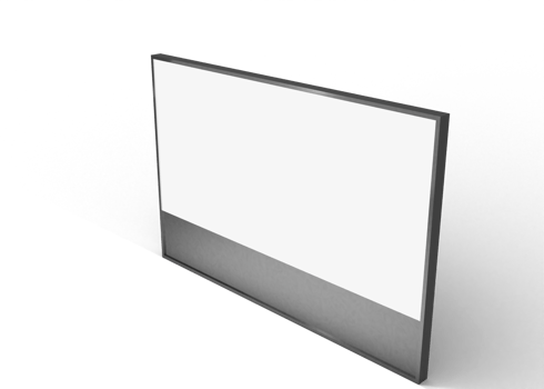 Realistic billboard mockup png