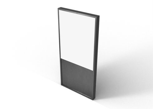 Realistic billboard mockup png