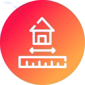 Measure Creative Icon Design vector