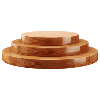 AI generated Podium For Product Presentation on Transparent background - Ai Generated png