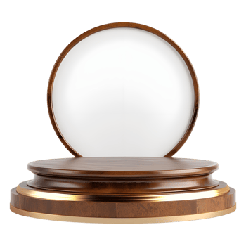 AI generated Podium For Product Presentation on Transparent background - Ai Generated png