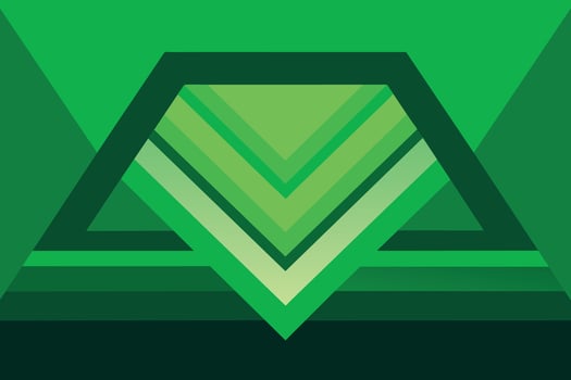 Futuristic Gradient Green Background vector