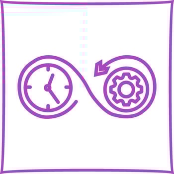 Time Optimization Vector Icon