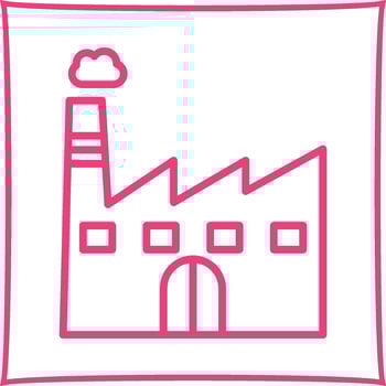Factory Vector Icon
