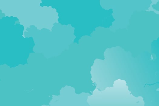 Pretty Watercolor Background In Turquoise Color vector