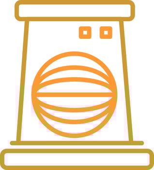 Fan Heater Vector Icon