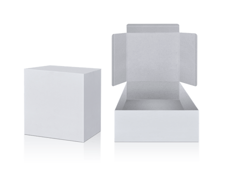 Open Empty Cardboard Box, transparent background png