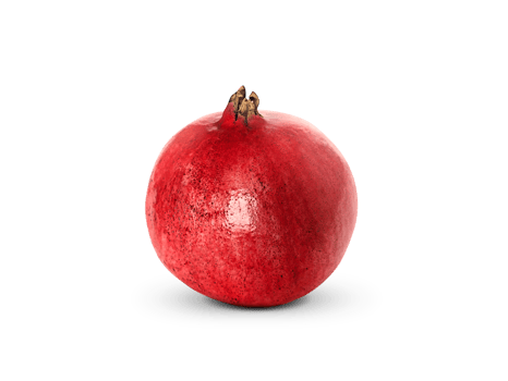 Juicy pomegranate fruit, transparent background png