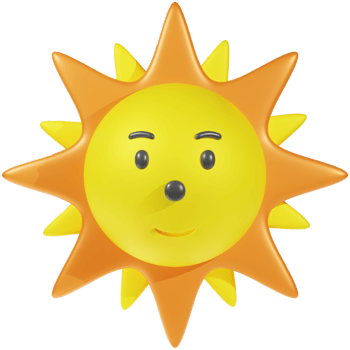 sun catoon icon png