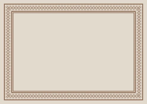 vintage frame border ornament, vector design