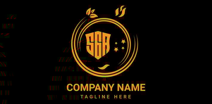 SGA, SGA letter, SGA Initials, SGA circle, SGA Flat, SGA business, SGA brand, SGA Luxury, SGA Brand, SGA Abstract, SGA Corporate, SGA Identity, SGA round, SGA simple, SGA element, SGA circle, vector
