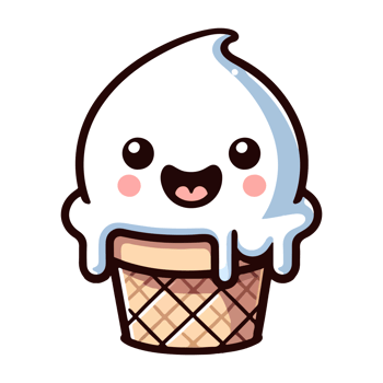 cartoon cute ice cream icon character png