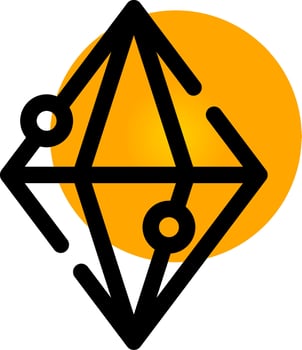 Gem Creative Icon Design vector