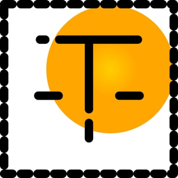 Text Box Creative Icon Design vector