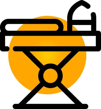 Iron Board Creative Icon Design vector