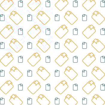 Bookmark brilliant trendy multicolor repeating pattern vector illustration background