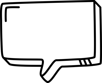 3d black and white color speech bubble balloon icon sticker memo keyword planner text box banner, flat png transparent element design