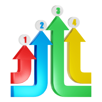 graphical presentation 3d icon illustration png