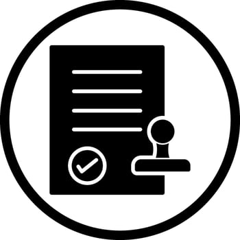 Stamp Vector Icon