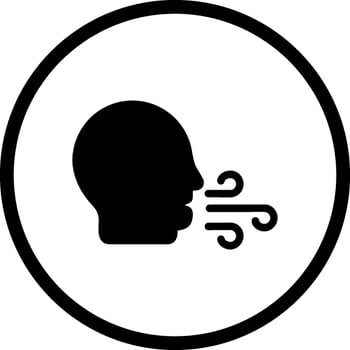 Bad Breath Vector Icon