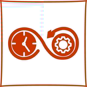 Time Optimization Vector Icon