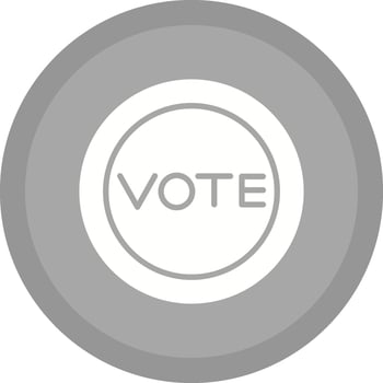 Vote Link Vector Icon