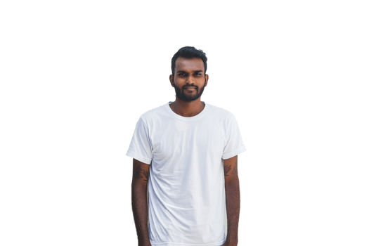 Mela Volunteer T-Shirt On Transparent Background. png