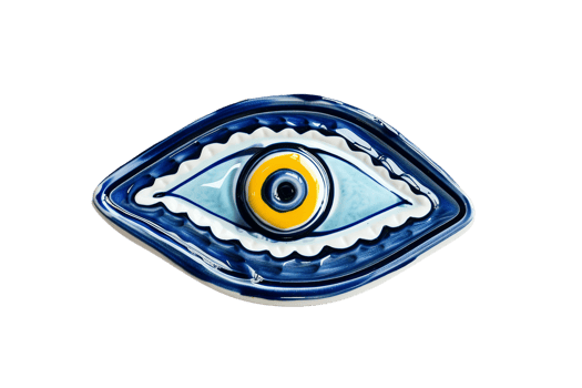 Evil Eye On Transparent Background. png