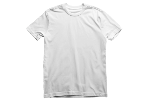 T-Shirt Merchandise On Transparent Background. png