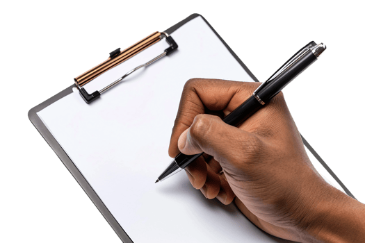 Volunteer Clipboard On Transparent Background. png