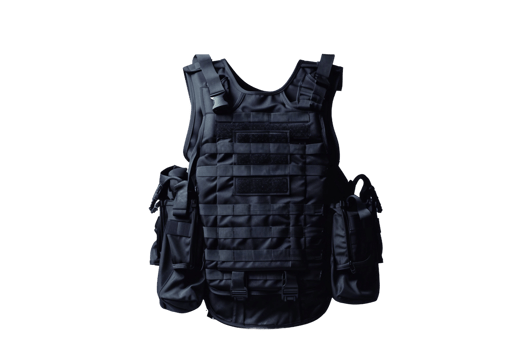 Bullet proof Vest On Transparent Background. png