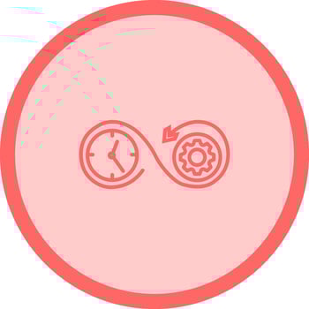 Time Optimization Vector Icon