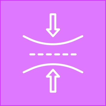 Elasticity Vector Icon