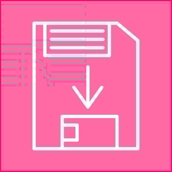 Save Vector Icon