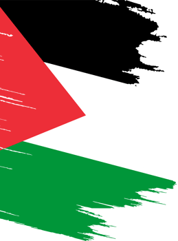 Palestine flag brush png