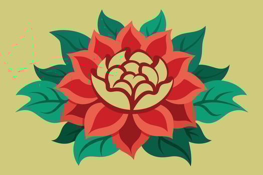 Vintage Detailed Flower Vectors