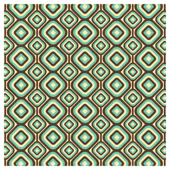 Retro Mid Century 1970s Pattern png