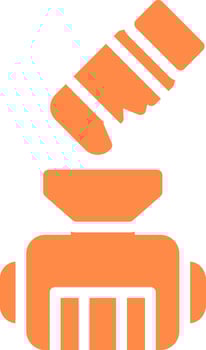 Crusher Creative Icon Design vector