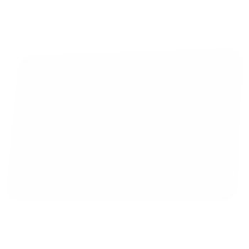 Clean and white business card without background. Template for mockup png