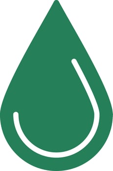Water Drop Creative Icon Design vector