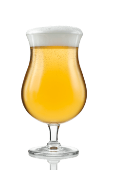 Glasses of cold beer on cutout background png