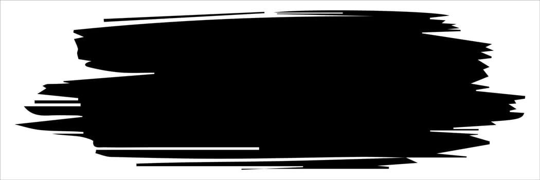 Brush strokes. Vector paintbrush, brush strokes templates. Grunge design elements. Long text boxes. Dirty distress texture banners. Grungy painted