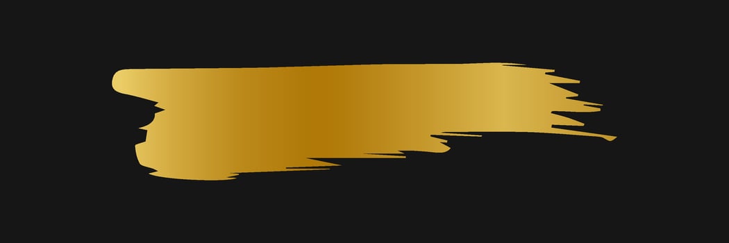 golden paint strokes to make a background for your design, golden hot foil, gold leaf vector