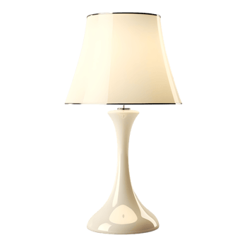 AI generated 3D Rendering of a Bedroom Table Night Lamp on Transparent Background - Ai Generated png