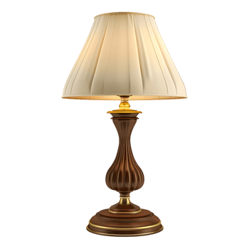 AI generated 3D Rendering of a Bedroom Table Night Lamp on Transparent Background - Ai Generated png