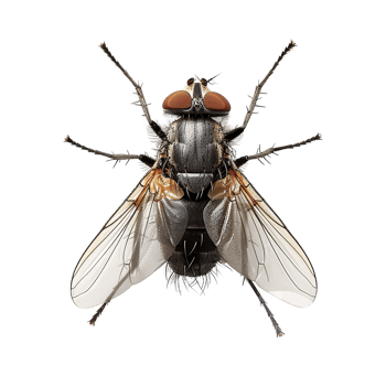 AI generated Fly isolated on transparent background png
